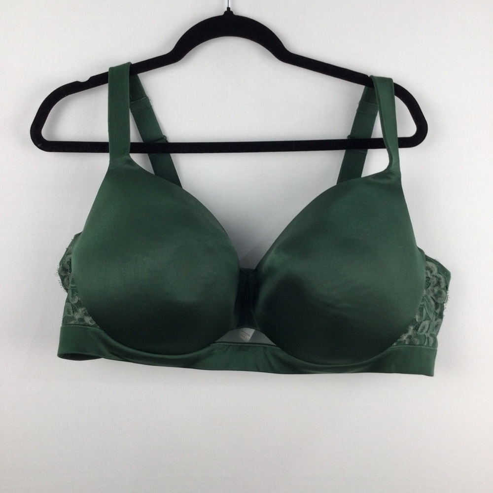 Cacique Comfort Bliss Lightly Lined Balconette Bra womens size 44DDD